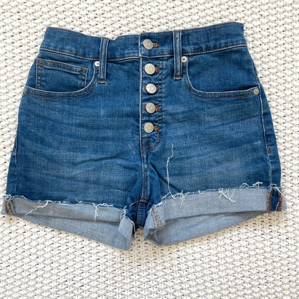 Levi's Blue Denim Women's Shorts